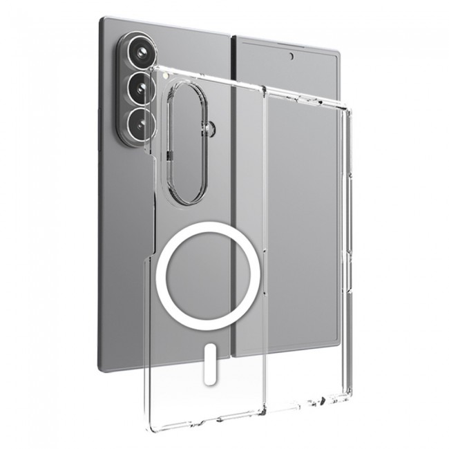 Galaxy Z Fold 7 Kılıf Kamera Korumalı M-safe Sert PC Zore Porto Kapak Galaxy Z Fold 7 Kılıf Kamera Korumalı M-safe Sert PC Zore Porto Kapak