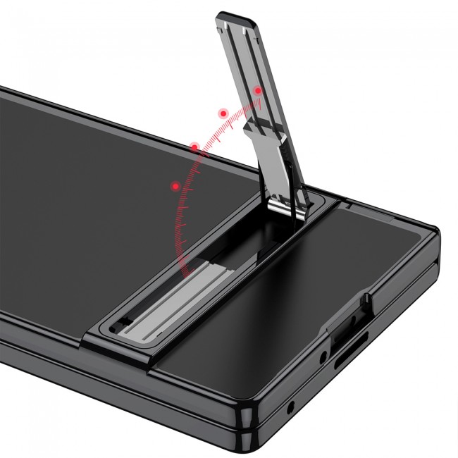 Galaxy Z Fold 7 Kılıf Kamera Korumalı Şeffaf Tasarımlı Zore Lego Standlı Kapak Galaxy Z Fold 7 Kılıf Kamera Korumalı Şeffaf Tasarımlı Zore Lego Standlı Kapak