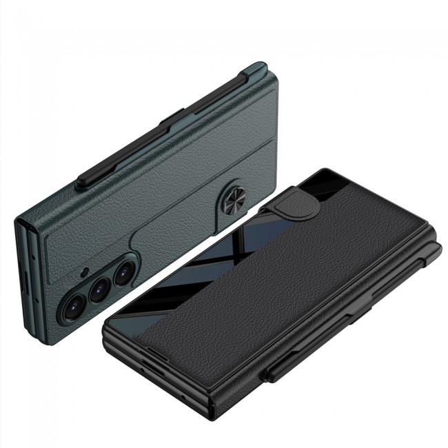 Galaxy Z Fold 7 Kılıf Kamera Korumalı Zore Kıpta Aynalı Kalem Bölmeli Fest Kapak Galaxy Z Fold 7 Kılıf Kamera Korumalı Zore Kıpta Aynalı Kalem Bölmeli Fest Kapak