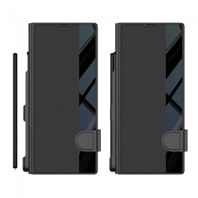 Galaxy Z Fold 7 Kılıf Kamera Korumalı Zore Kıpta Aynalı Kalem Bölmeli Fest Kapak Galaxy Z Fold 7 Kılıf Kamera Korumalı Zore Kıpta Aynalı Kalem Bölmeli Fest Kapak