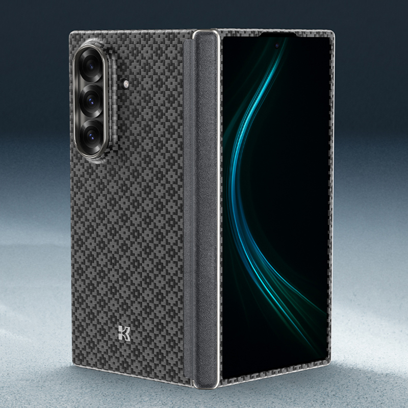 Bal-z Galaxy Z Fold 7 Kılıf M-Safe Şarj Özellikli Benks ArmorAir ArmorGrid Serisi Kevlar Kapak