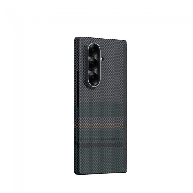 Galaxy Z Fold 7 Kılıf M-safe Şarj Özellikli Karbon Fiber Tasarımlı Benks Aurora ArmorAir Kevlar Kapak Galaxy Z Fold 7 Kılıf M-safe Şarj Özellikli Karbon Fiber Tasarımlı Benks Aurora ArmorAir Kevlar Kapak