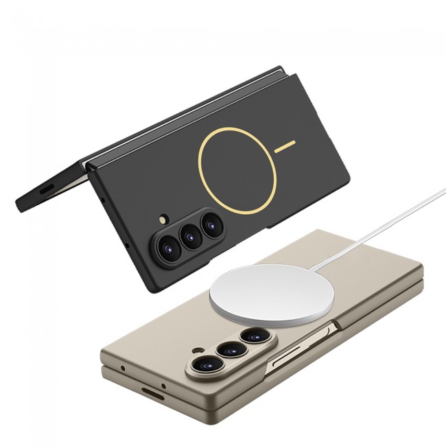 Galaxy Z Fold 7 Kılıf Wireless Şarj Özellikli Zore Kıpta M-safe Kapak Galaxy Z Fold 7 Kılıf Wireless Şarj Özellikli Zore Kıpta M-safe Kapak