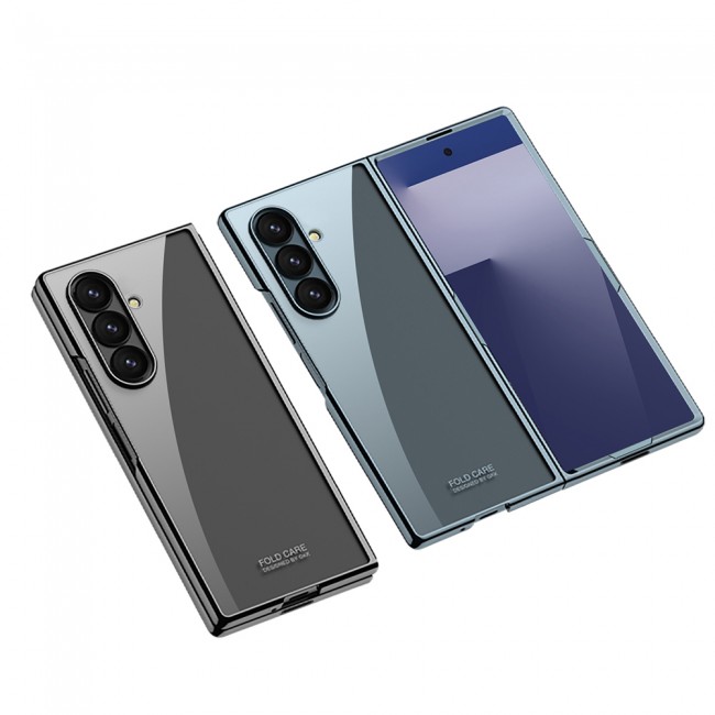 Galaxy Z Fold 7 Kılıf Zore Full Camlı Kıpta Kapak Galaxy Z Fold 7 Kılıf Zore Full Camlı Kıpta Kapak