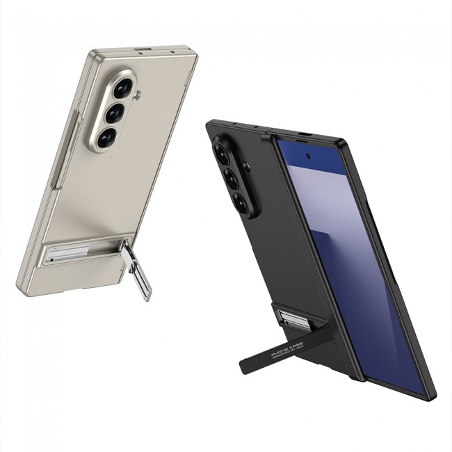 Galaxy Z Fold 7 Kılıf Zore Kıpta Standlı Kapak Galaxy Z Fold 7 Kılıf Zore Kıpta Standlı Kapak