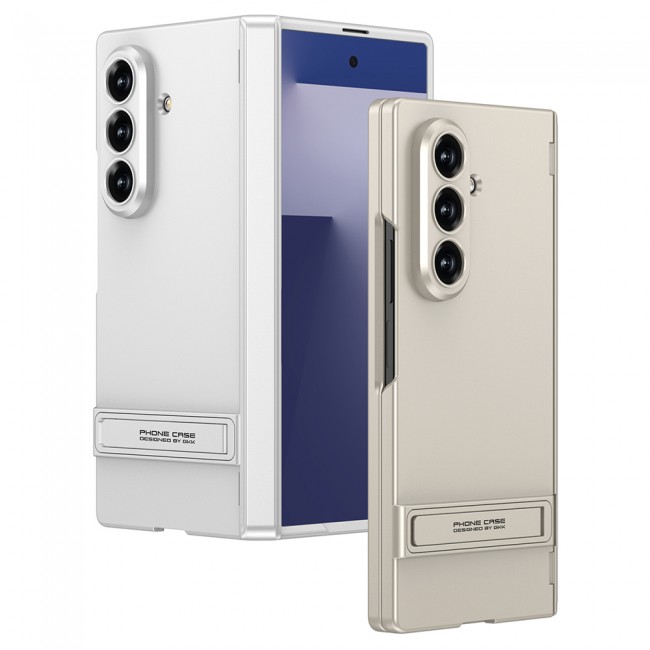 Galaxy Z Fold 7 Kılıf Zore Kıpta Standlı Kapak Galaxy Z Fold 7 Kılıf Zore Kıpta Standlı Kapak