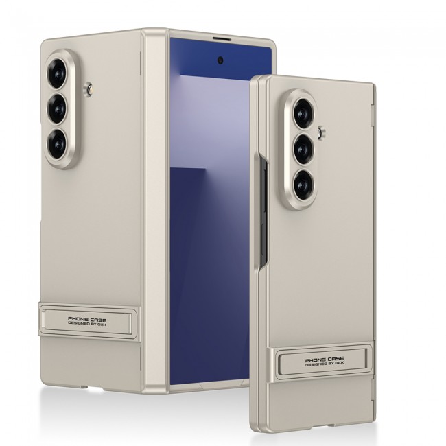 Galaxy Z Fold 7 Kılıf Zore Kıpta Standlı Kapak Galaxy Z Fold 7 Kılıf Zore Kıpta Standlı Kapak