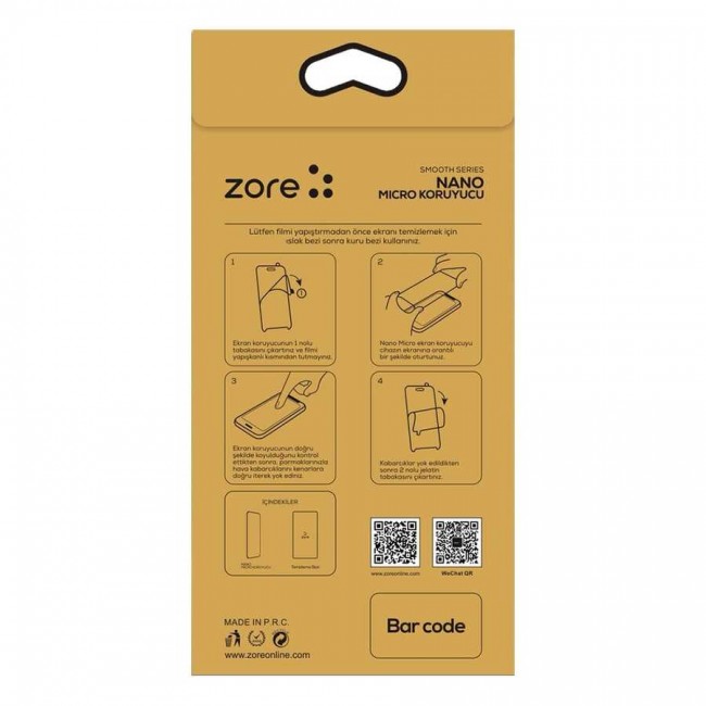 General Mobile 21 Pro Zore Nano Micro Temperli Ekran Koruyucu
