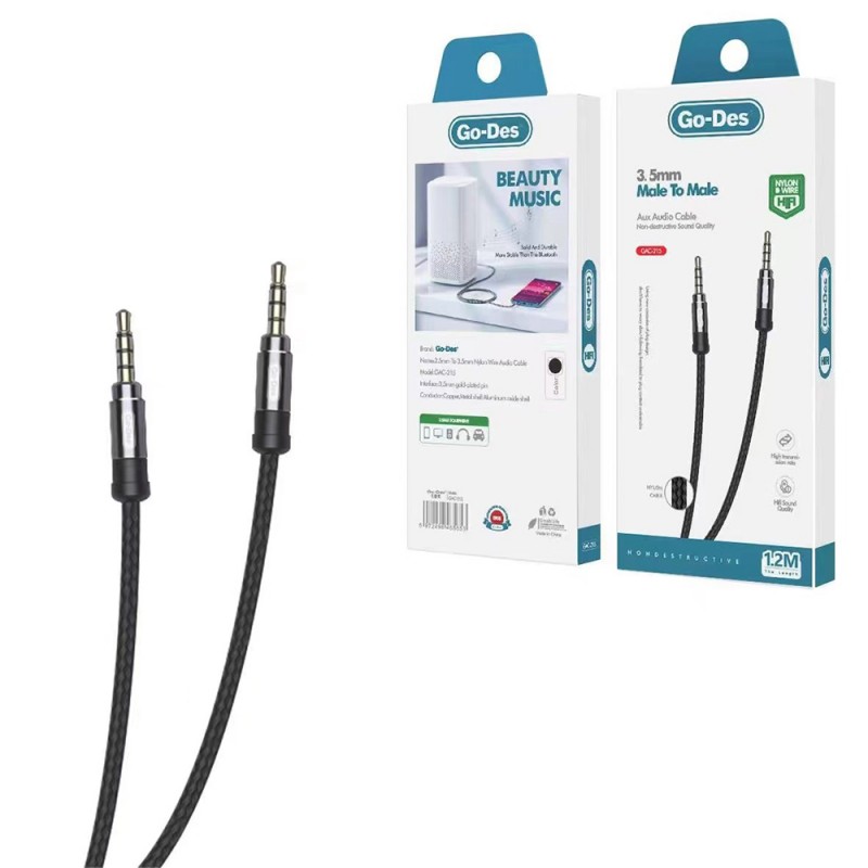 Bal-z Go Des GAC-215 Aux Audio Kablo 3.5mm