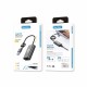 Go Des GD-6836 RJ45 to Type-C ve USB-A Gigabit Ethernet Dönüştürücü Kablo 1000Mbps 50cm Go Des GD-6836 RJ45 to Type-C ve USB-A Gigabit Ethernet Dönüştürücü Kablo 1000Mbps 50cm