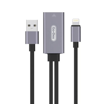 Bal-z Go Des GD-6837 RJ45 to Lightning Ethernet Dönüştürücü OTG 100Mbps