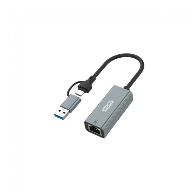 Go Des GD-6871 RJ45 Type-C ve USB-A Ethernet Dönüştürücü Kablo 100Mbps Go Des GD-6871 RJ45 Type-C ve USB-A Ethernet Dönüştürücü Kablo 100Mbps