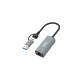 Go Des GD-6871 RJ45 Type-C ve USB-A Ethernet Dönüştürücü Kablo 100Mbps Go Des GD-6871 RJ45 Type-C ve USB-A Ethernet Dönüştürücü Kablo 100Mbps