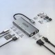 Go Des GD-6907 11 in 1 Type-C Hub SD Kart-RJ45-HDMI-VGA-Usb Çoğaltıcı Go Des GD-6907 11 in 1 Type-C Hub SD Kart-RJ45-HDMI-VGA-Usb Çoğaltıcı