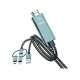 Go Des GD-8296 5 in 1 1080P HD HDMI Kablo Go Des GD-8296 5 in 1 1080P HD HDMI Kablo