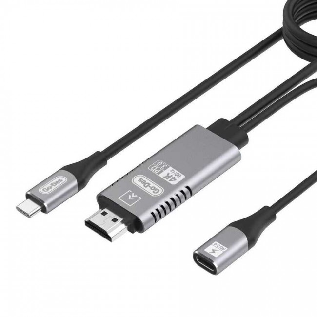 Go Des GD-8770 Type-C To HDMI Kablo Go Des GD-8770 Type-C To HDMI Kablo