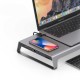 Go Des GD-9128 Hub ve Kablosuz Şarj Destekli Laptop Standı Docking Station Stand Go Des GD-9128 Hub ve Kablosuz Şarj Destekli Laptop Standı Docking Station Stand