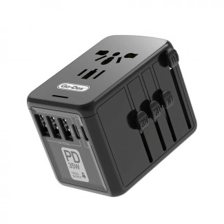 Go Des GD-B616 Çoklu Universal TR/US/UK/AUS/EU Uyumlu Şarj Adaptörü Max 35W Go Des GD-B616 Çoklu Universal TR/US/UK/AUS/EU Uyumlu Şarj Adaptörü Max 35W