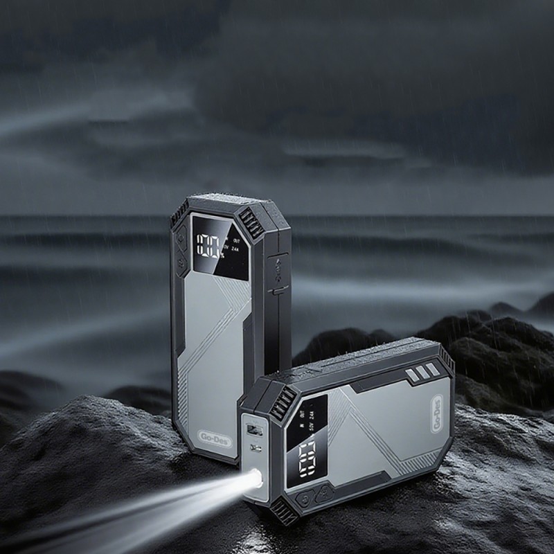 Bal-z Go Des GD-B635 LED Işıklı Araç Akü Acil Durum Takviye Güç Kaynağı 12V