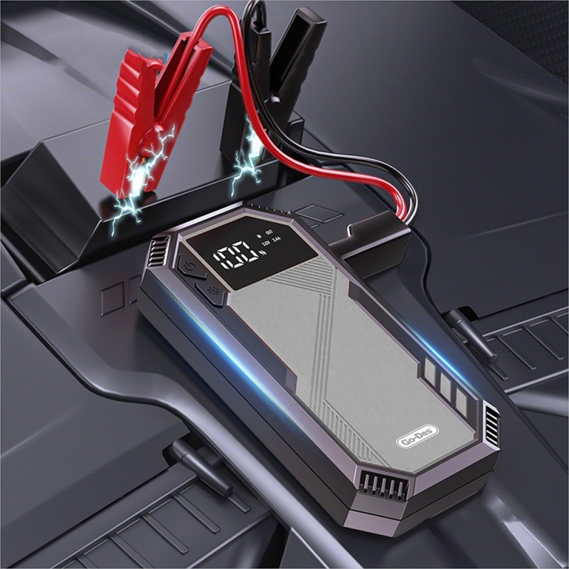 Bal-z Go Des GD-B635 LED Işıklı Araç Akü Acil Durum Takviye Güç Kaynağı 12V