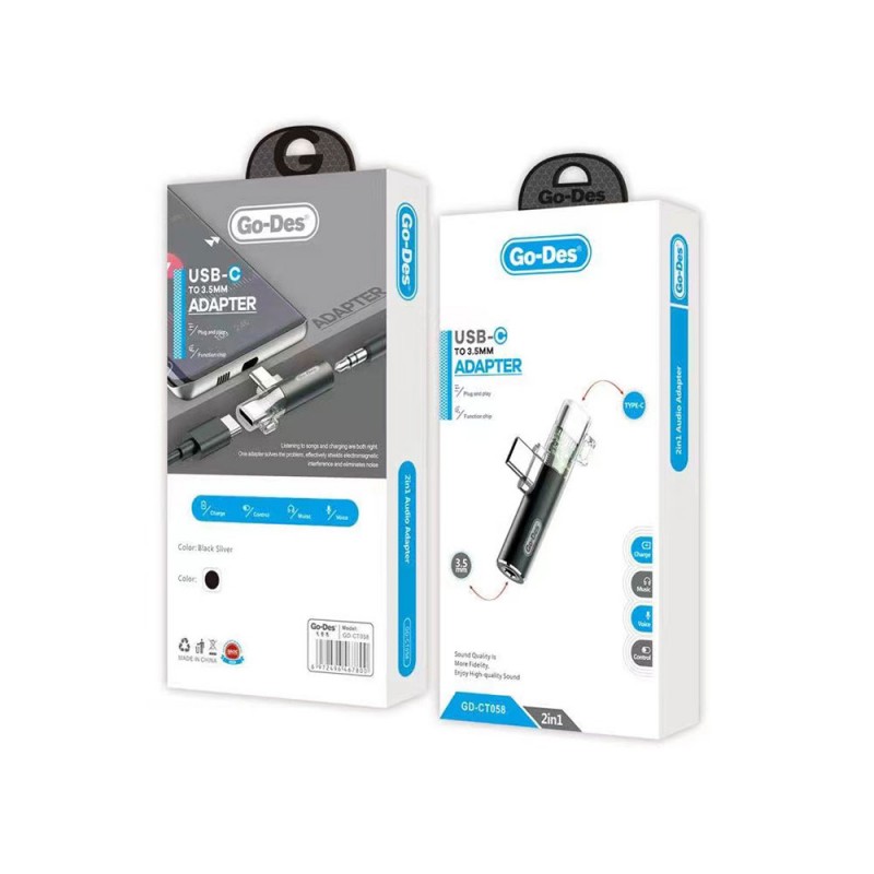 Bal-z Go Des GD-CT058 Type-C To 3.5mm Dönüştürücü