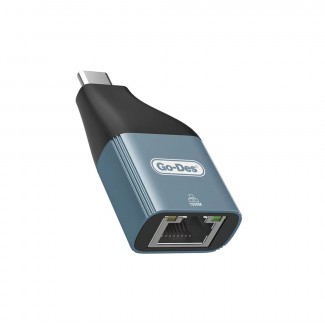 Go Des GD-CT061 RJ45 to Type-C Ethernet Dönüştürücü OTG 100Mbps Go Des GD-CT061 RJ45 to Type-C Ethernet Dönüştürücü OTG 100Mbps