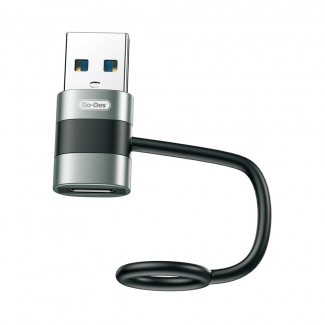 Go Des GD-CT069 USB 3.0 to Type-C Data Ve Hızlı Şarj Adaptörü Go Des GD-CT069 USB 3.0 to Type-C Data Ve Hızlı Şarj Adaptörü
