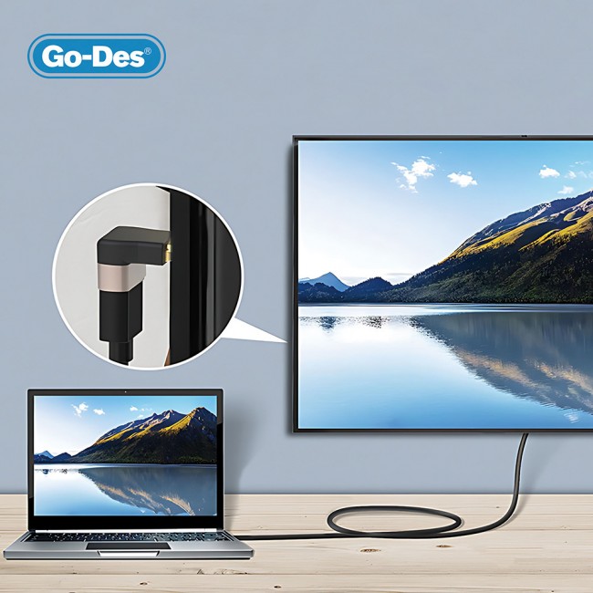 Go-Des GD-CT082 HDTV HDMI Adaptör 8K HD 2.1 Versiyon Görüntü Aktarım Cihazı Go-Des GD-CT082 HDTV HDMI Adaptör 8K HD 2.1 Versiyon Görüntü Aktarım Cihazı