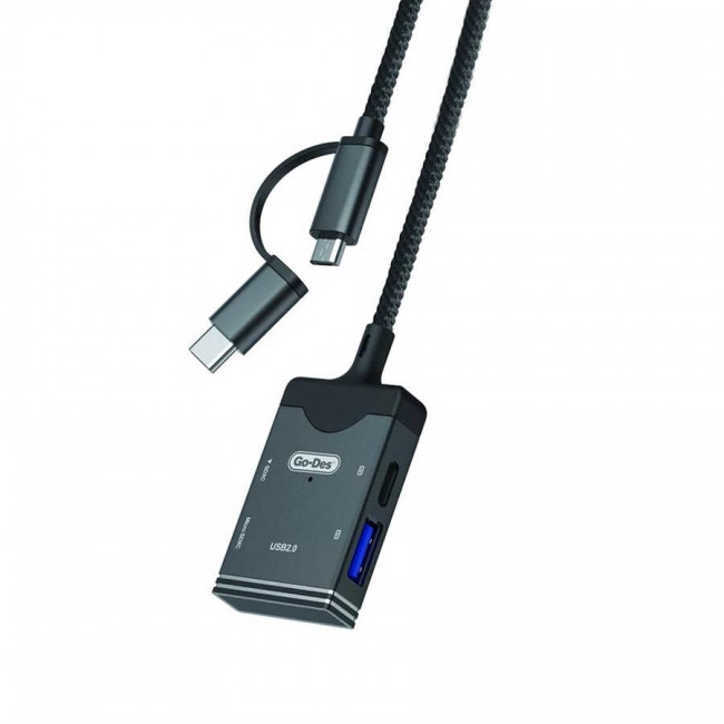Go Des GD-DK106 5 in 1 OTG Hafıza Kart Okuyucu Go Des GD-DK106 5 in 1 OTG Hafıza Kart Okuyucu
