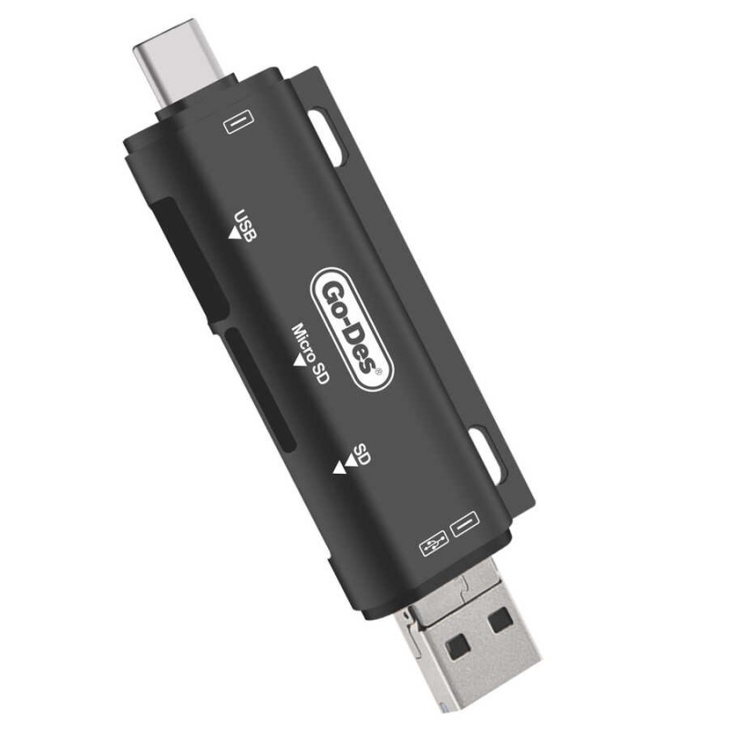 Bal-z Go Des GD-DK108 3 in 1 OTG Hafıza Kart Okuyucu