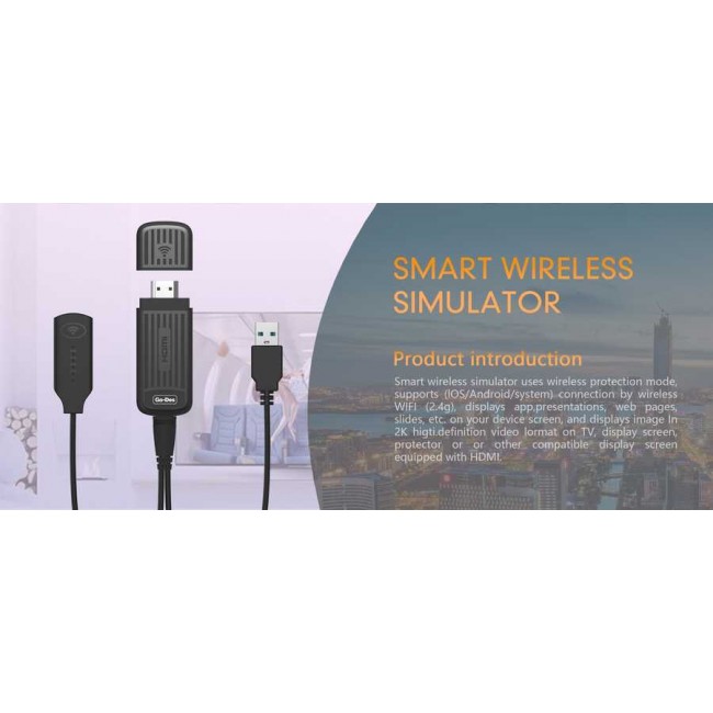 Go Des GD-DM566 Kablosuz HDMI Ses ve Görüntü Aktarıcı Go Des GD-DM566 Kablosuz HDMI Ses ve Görüntü Aktarıcı