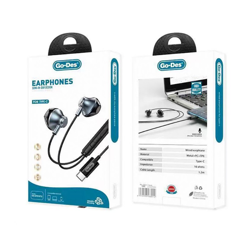 Bal-z Go Des GD-EP216 Type-C Metal Kulaklık