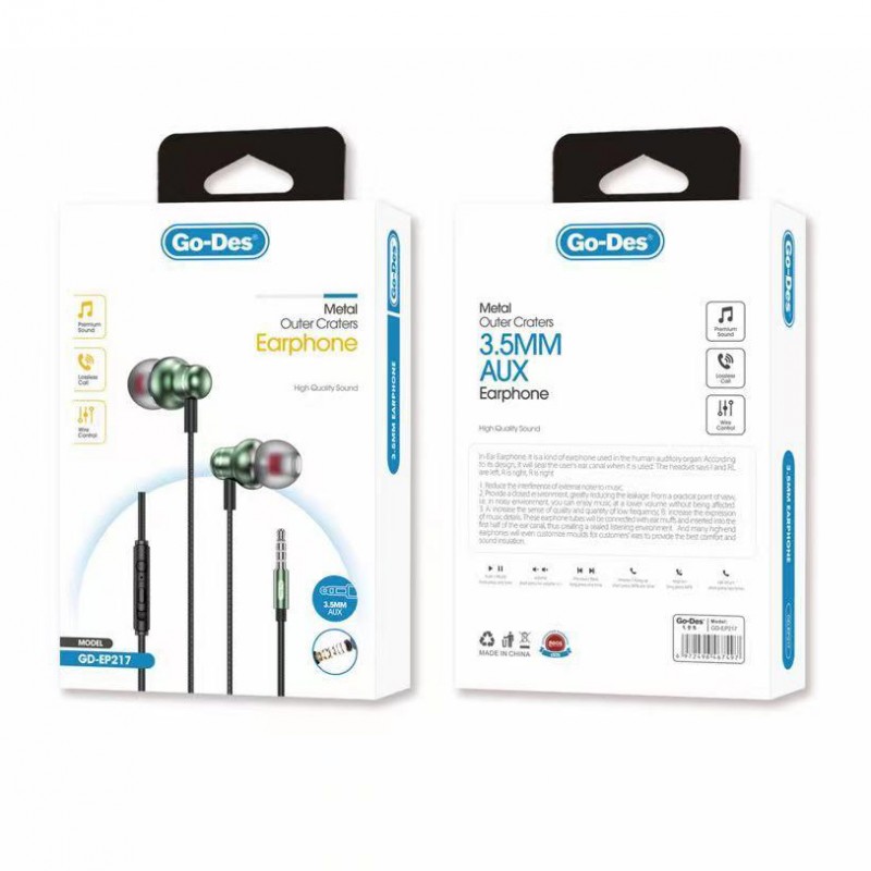 Bal-z Go Des GD-EP217 3.5mm Metal Kulaklık