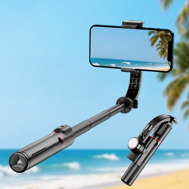 Go-Des GD-F06 Bluetooth Kumandalı Teleskopik Tripodlu Sarsılma Engelleyicili Selfie Çubuğu Go-Des GD-F06 Bluetooth Kumandalı Teleskopik Tripodlu Sarsılma Engelleyicili Selfie Çubuğu