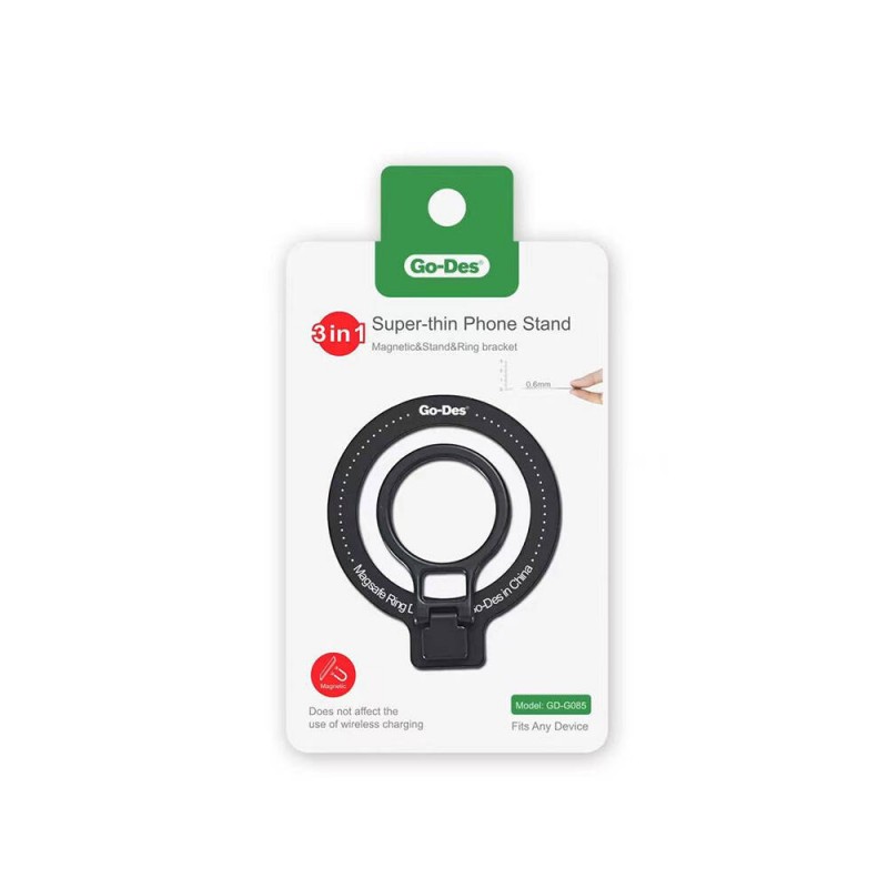 Bal-z Go Des GD-G085 3in1 Standlı Magnetik Yüzük Tutucu Aparat