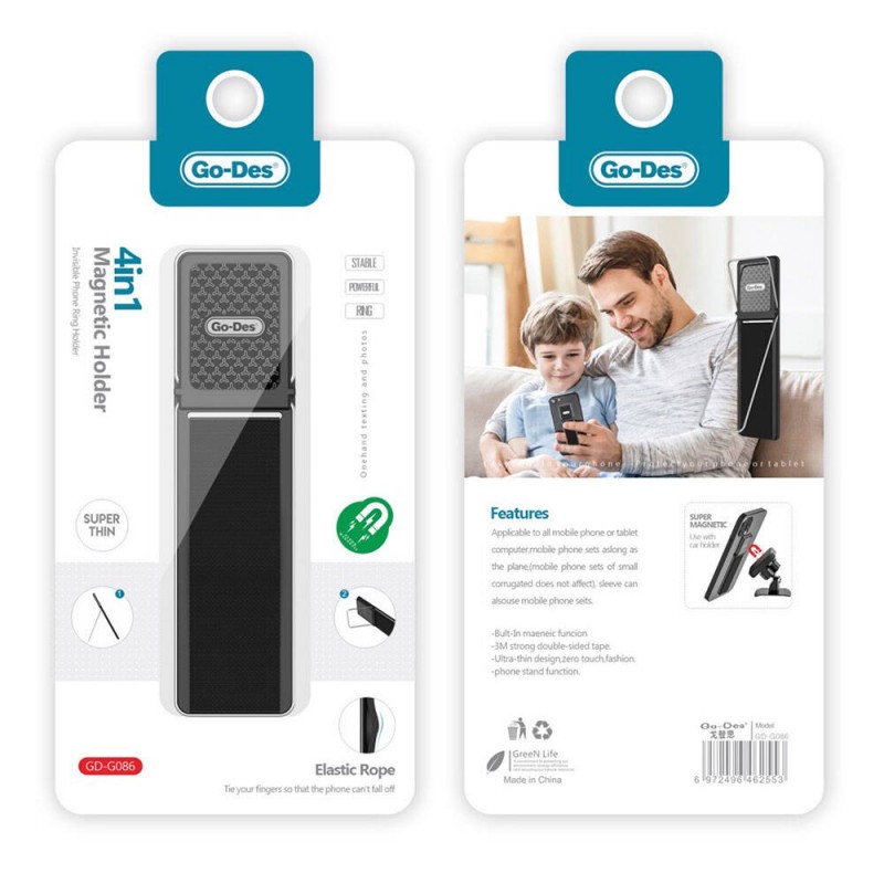 Bal-z Go Des GD-G086 4in1 Standlı Magnetik Yüzük Tutucu Aparat