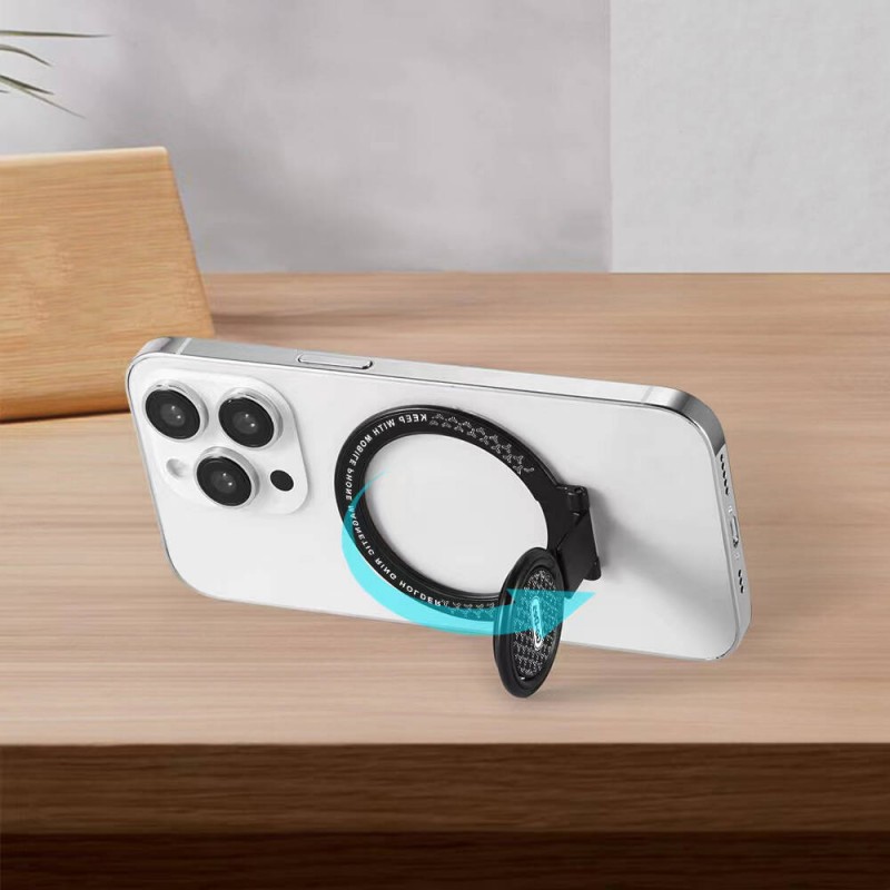 Bal-z Go Des GD-G096 M-safe Şarj Destekli Standlı Magnetik Yüzük Tutucu Aparat