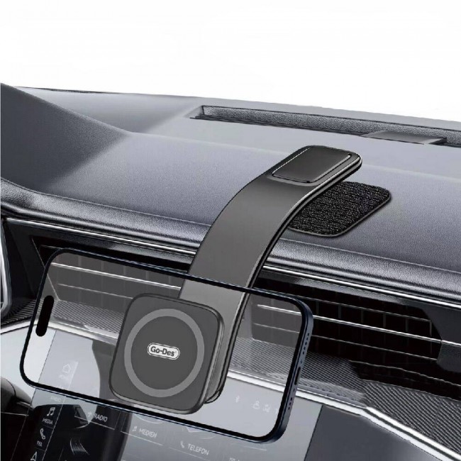 Go Des GD-HD208 Magnetik Magsafe Uyumlu Bükülebilen Eğimli ve Düz Zemin Araç Telefon Tutacağı Go Des GD-HD208 Magnetik Magsafe Uyumlu Bükülebilen Eğimli ve Düz Zemin Araç Telefon Tutacağı