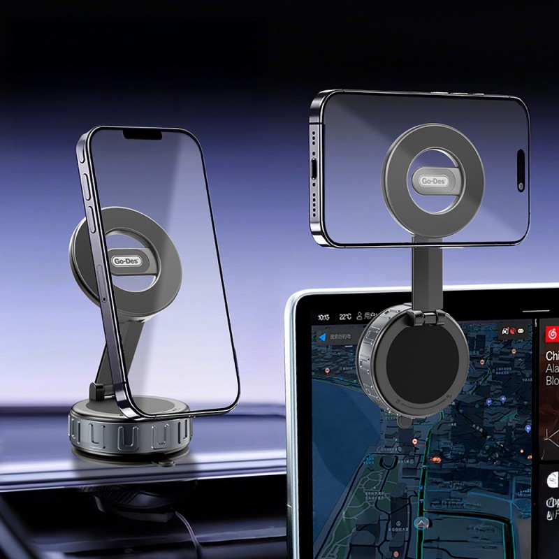 Bal-z Go Des GD-HD241 360 Derece Dönebilen Vakum Özellikli Magnetik Telefon Tutucu