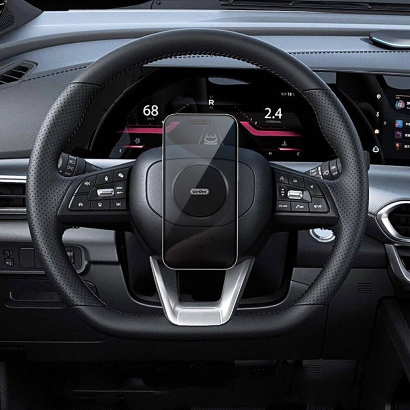 Bal-z Go Des GD-HD303 Jiroskobik Sabitleme Özellikli Magnetik Direksiyon Tasarım Araç Telefon Tutucu