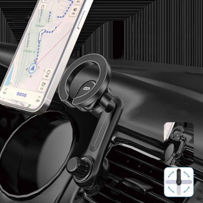 Go Des GD-HD311 Magsafe Magnetik 360 Derece Dönebilen Dirsek Ve Başlıklı Telefon Tutucu Havalandırma Tasarım Go Des GD-HD311 Magsafe Magnetik 360 Derece Dönebilen Dirsek Ve Başlıklı Telefon Tutucu Havalandırma Tasarım
