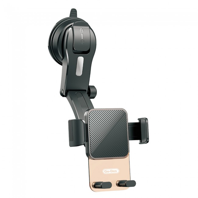 Go-Des GD-HD328 360 Derece Dönebilen Vakumlu Tasarım Araç İçi Telefon Tutucu Go-Des GD-HD328 360 Derece Dönebilen Vakumlu Tasarım Araç İçi Telefon Tutucu