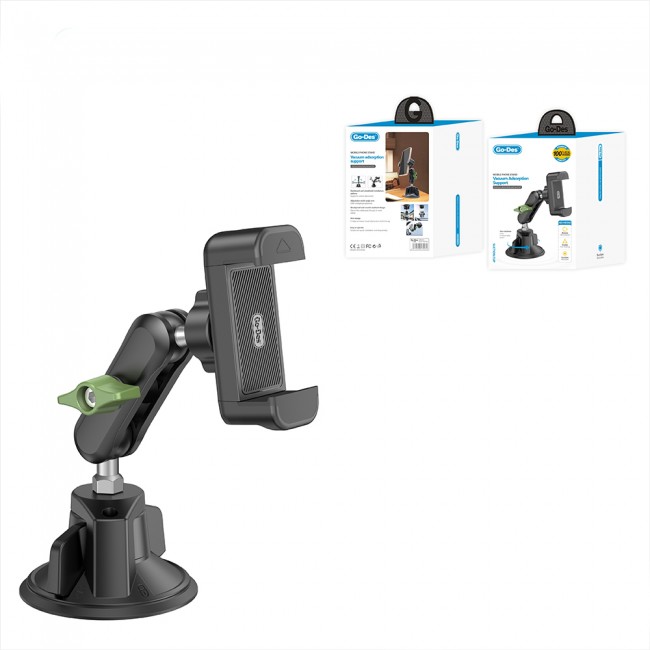 Go Des GD-HD362 360 Derece Dönebilen Vakumlu Tasarım Araç İçi Telefon Tutucu Go Des GD-HD362 360 Derece Dönebilen Vakumlu Tasarım Araç İçi Telefon Tutucu