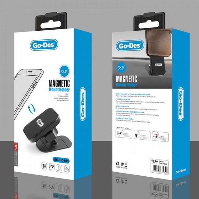 Go Des GD-HD608 Magnetic Araç Telefon Tutucu Go Des GD-HD608 Magnetic Araç Telefon Tutucu