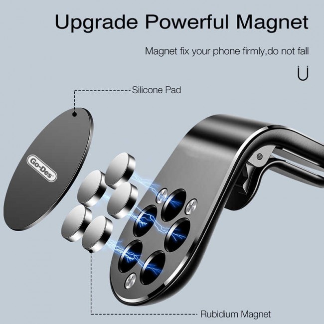 Go Des GD-HD633 Magnetik Araç Telefon Tutucu Go Des GD-HD633 Magnetik Araç Telefon Tutucu