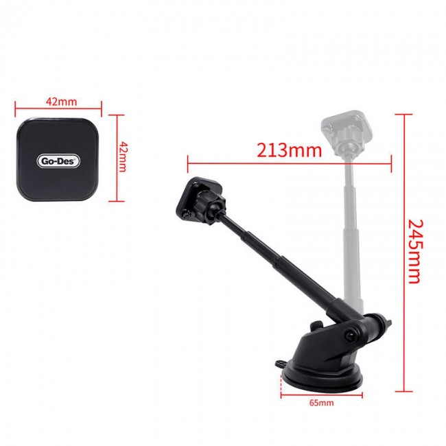 Go Des GD-HD638 Magnetik Araç Telefon Tutucu Go Des GD-HD638 Magnetik Araç Telefon Tutucu
