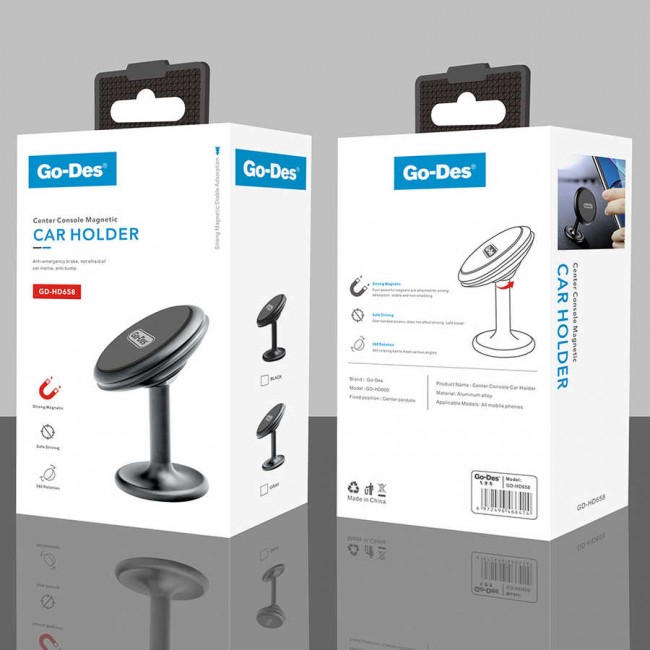 Go Des GD-HD658 Magnetik Araç Telefon Tutucu Go Des GD-HD658 Magnetik Araç Telefon Tutucu