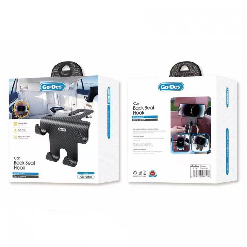 Bal-z Go Des GD-HD660 Arka Koltuk Askılı Tasarım Araç Telefon Tutucu