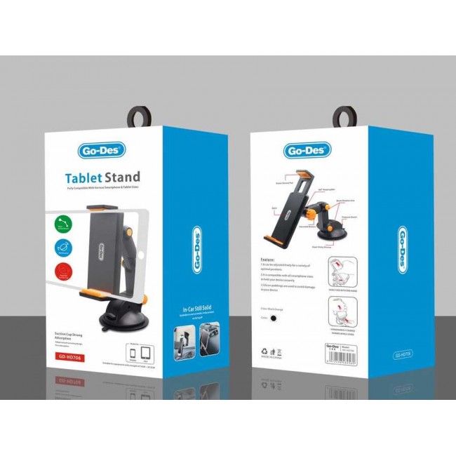 ​​​Go Des GD-HD706 Araç Telefon ve Tablet Tutucu