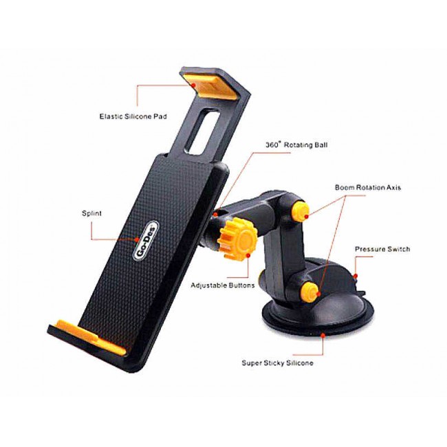 ​​​Go Des GD-HD706 Araç Telefon ve Tablet Tutucu